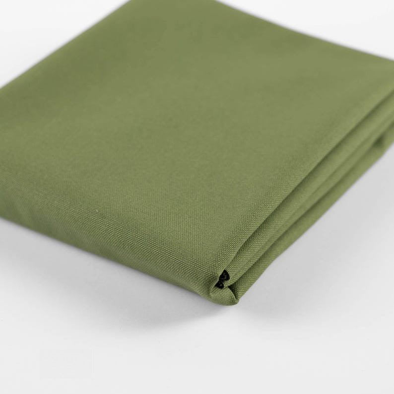Organic Cotton Canvas, for Bags & Upholstery - Fern
