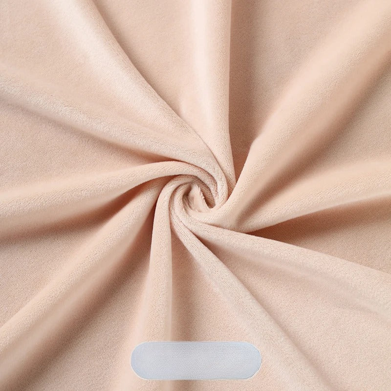 Crystal Velvet Doll Skin Fabric, Short Pile, for Plush Dolls, Toys & Linings - Rosy Skin