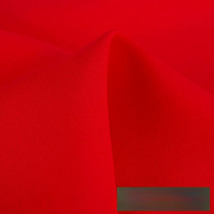 Rayon Fabric, Solid, for Baby Sleepwear, Summer Dresses & Costumes - Red