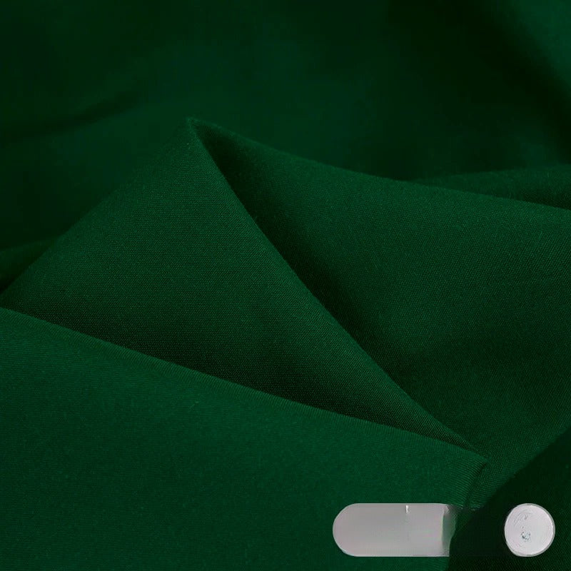 Rayon Fabric, Soft Plain Solid, for Baby Sleepwear, Dresses & Summer Wear - Dark Green