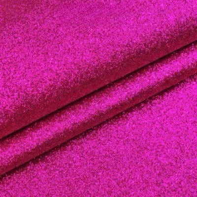 Chunky Glitter Fabric By The Yard | 25 Colors, 59" Wide for Wedding Decor & Hand Craft - Burgundy