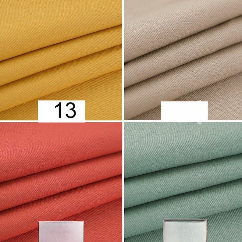 Cotton Twill Fabric, for Pants & Jackets