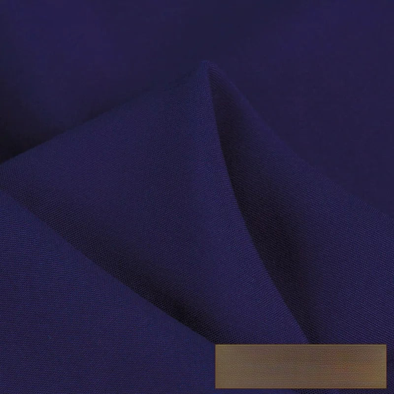 Rayon Fabric, Solid, for Baby Sleepwear, Summer Dresses & Costumes - Navy