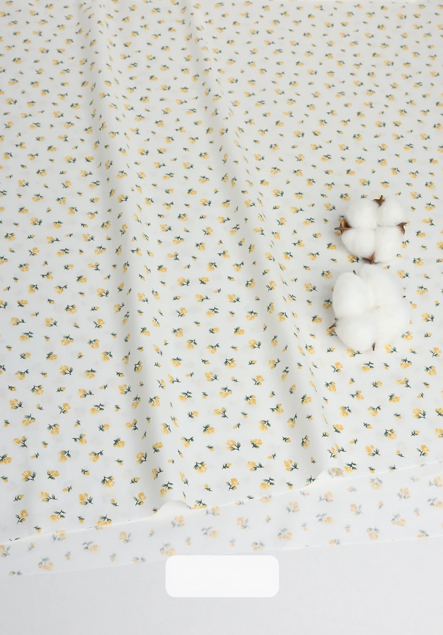 Cotton Fabric, Country Floral Prints, for Dresses, Skirts & Patchwork - Lemon Summer