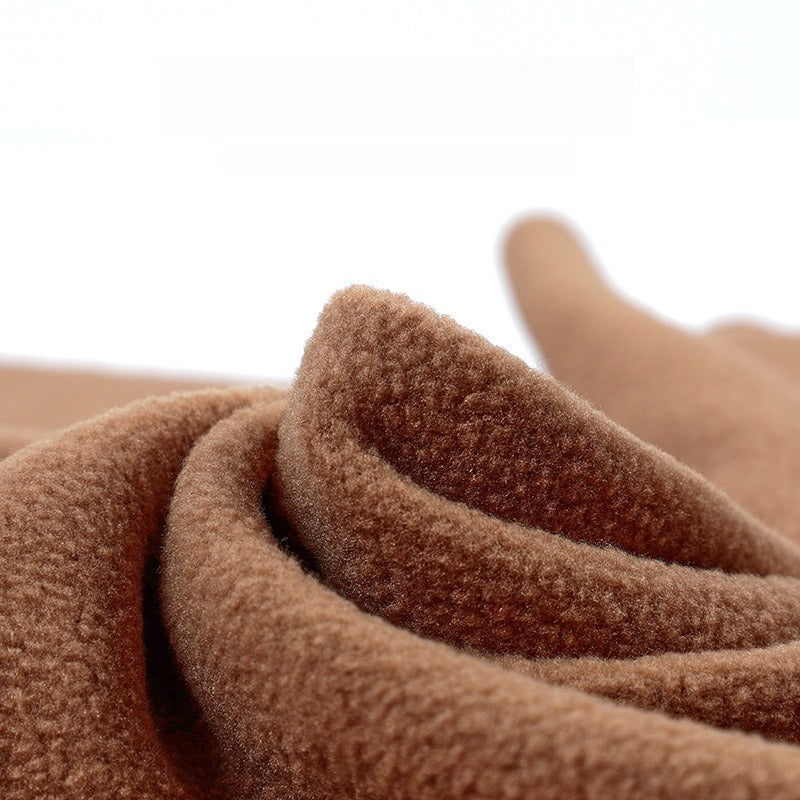 Fleece Fabric, Short Pile Solid, for Jackets, Linings & Plush Toys