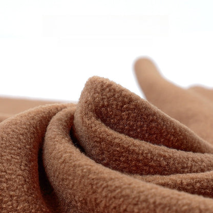 Fleece Fabric, Short Pile Solid, for Jackets, Linings & Plush Toys