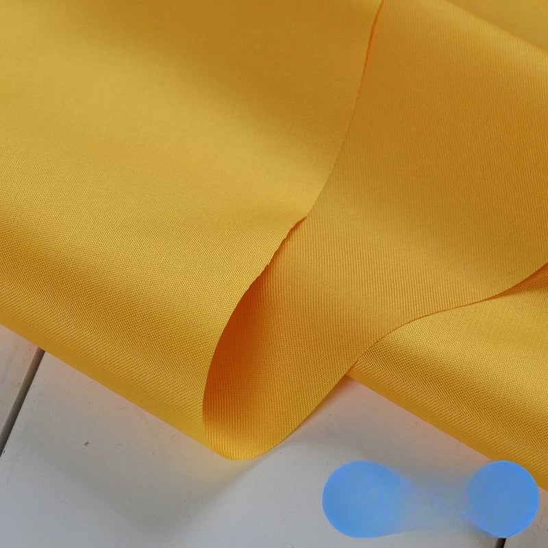 Satin Lining Fabric, Anti-Static, for Suits, Coats, Bags & Linings - Yellow