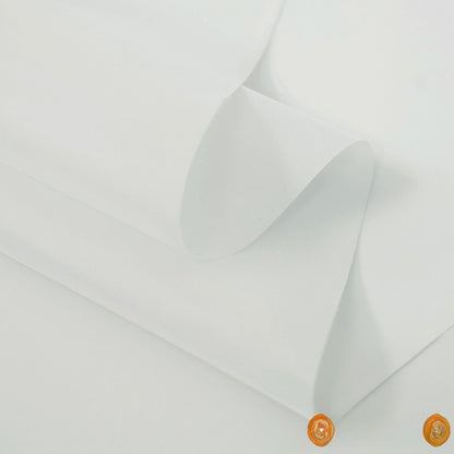 Polyester Taffeta Lining Fabric, Solid, for Suits, Coats & Bags - Bleached White