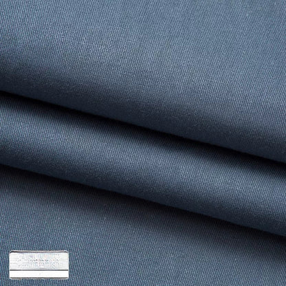Cotton Twill Fabric, Solid, for Shirts, Bedding & Embroidery - Light Indigo