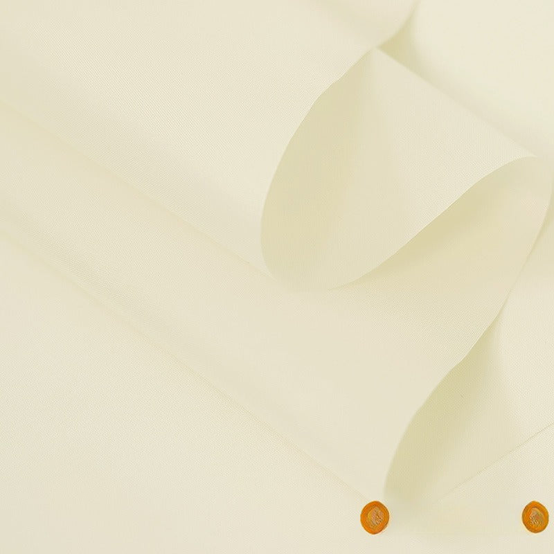 Polyester Taffeta Lining Fabric, Solid, for Suits, Coats & Bags - Off-White