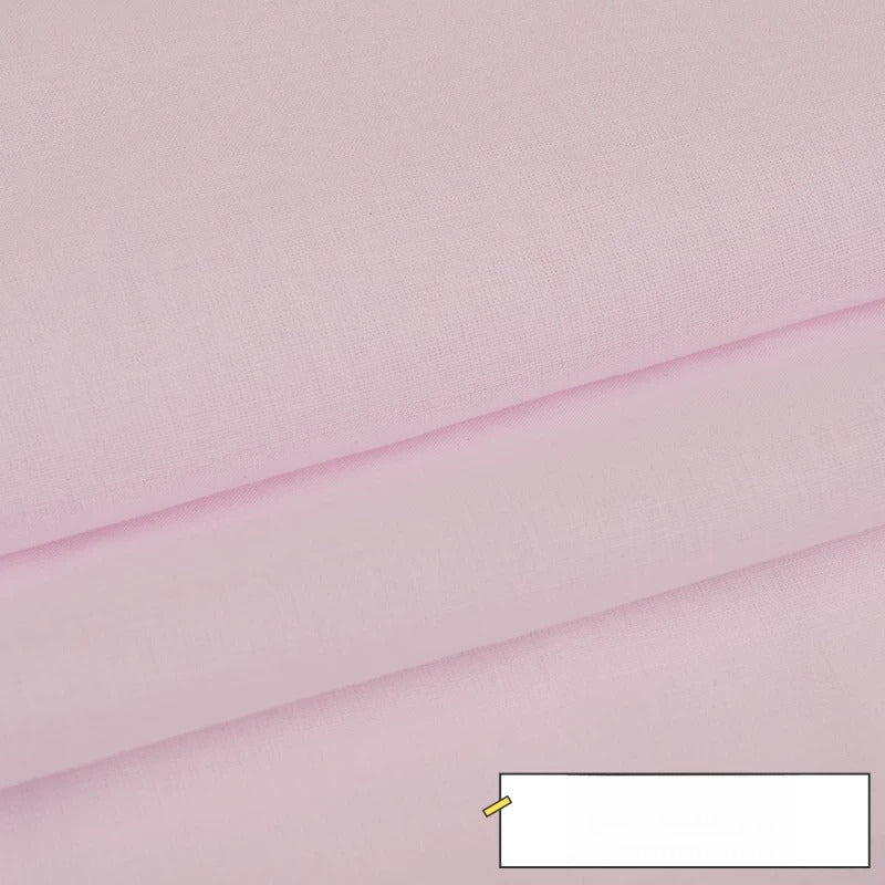 Cotton Lining Fabric, Plain Solid, for Baby Clothing, Dresses & Linings - Cherry Pink