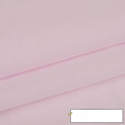 Cotton Lining Fabric, Plain Solid, for Baby Clothing, Dresses & Linings - Cherry Pink