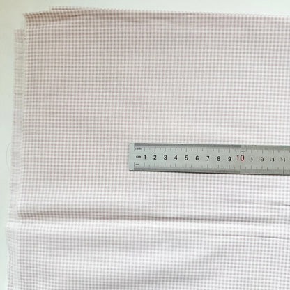 Cotton Fabric, Star Polka & Plaid Prints, for Homewear, Dollwear & Scrunchies - Fine Gingham