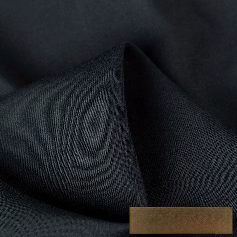Rayon Fabric, Solid, for Baby Sleepwear, Summer Dresses & Costumes - Black