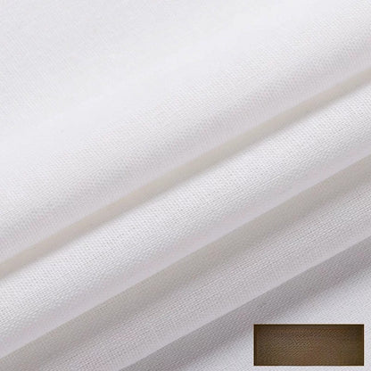 Linen Fabric, Thin Handmade Solid, for Hanfu, Embroidery & Summer DIY - White