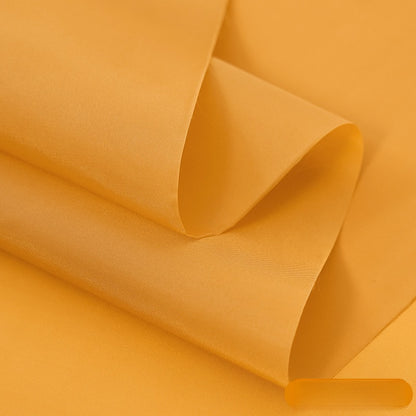 Polyester Taffeta Lining Fabric, Solid, for Suits, Coats & Bags - Yellow