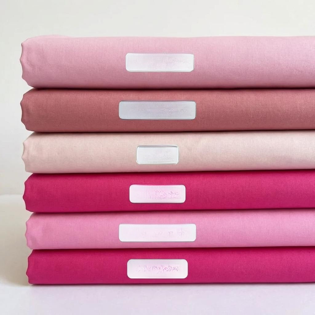 Poly Cotton Broadcloth, for Shirts & Lining - Baby Pink