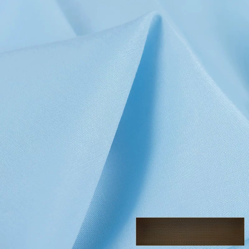 Rayon Fabric, Solid, for Baby Sleepwear, Summer Dresses & Costumes - Light Blue
