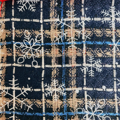 Christmas Plaid Fabric By The Yard | 13 Colors, 55" Wide for Holiday Decor & Christmas Craft - 9# Navy