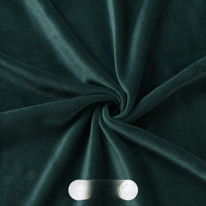 Crystal Velvet Doll Skin Fabric, Short Pile, for Plush Dolls, Toys & Linings - Dark Green