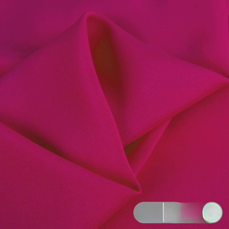 Rayon Fabric, Soft Plain Solid, for Baby Sleepwear, Dresses & Summer Wear - Rose