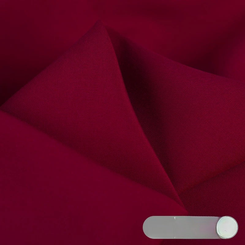 Rayon Fabric, Soft Plain Solid, for Baby Sleepwear, Dresses & Summer Wear - Wine Red