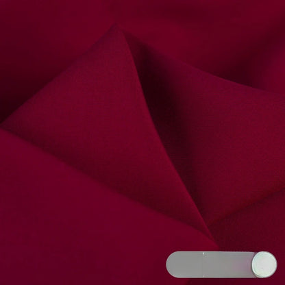Rayon Fabric, Soft Plain Solid, for Baby Sleepwear, Dresses & Summer Wear - Wine Red