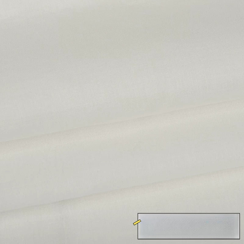 Cotton Lining Fabric, Plain Solid, for Baby Clothing, Dresses & Linings - Off-White
