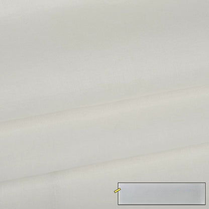 Cotton Lining Fabric, Plain Solid, for Baby Clothing, Dresses & Linings - Off-White