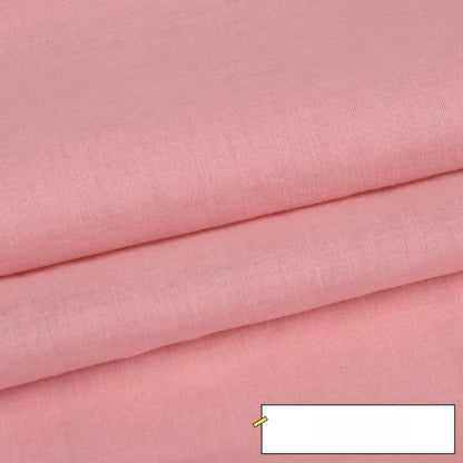 Cotton Lining Fabric, Plain Solid, for Baby Clothing, Dresses & Linings - Pink