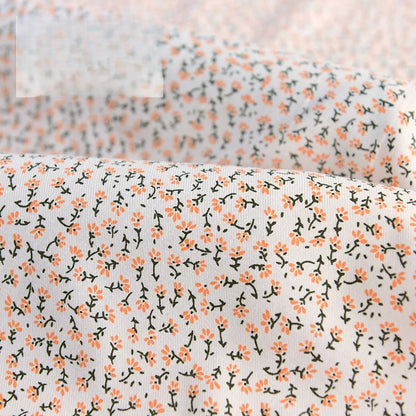 Brushed Cotton Flannel Fabric, Kids Prints, for Kids' Wear, Pajamas & DIY - Pretty Blossom