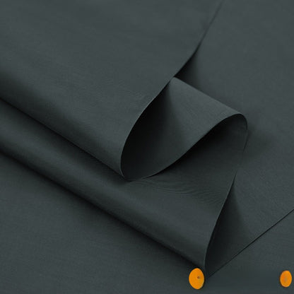 Polyester Taffeta Lining Fabric, Solid, for Suits, Coats & Bags - Dark Gray