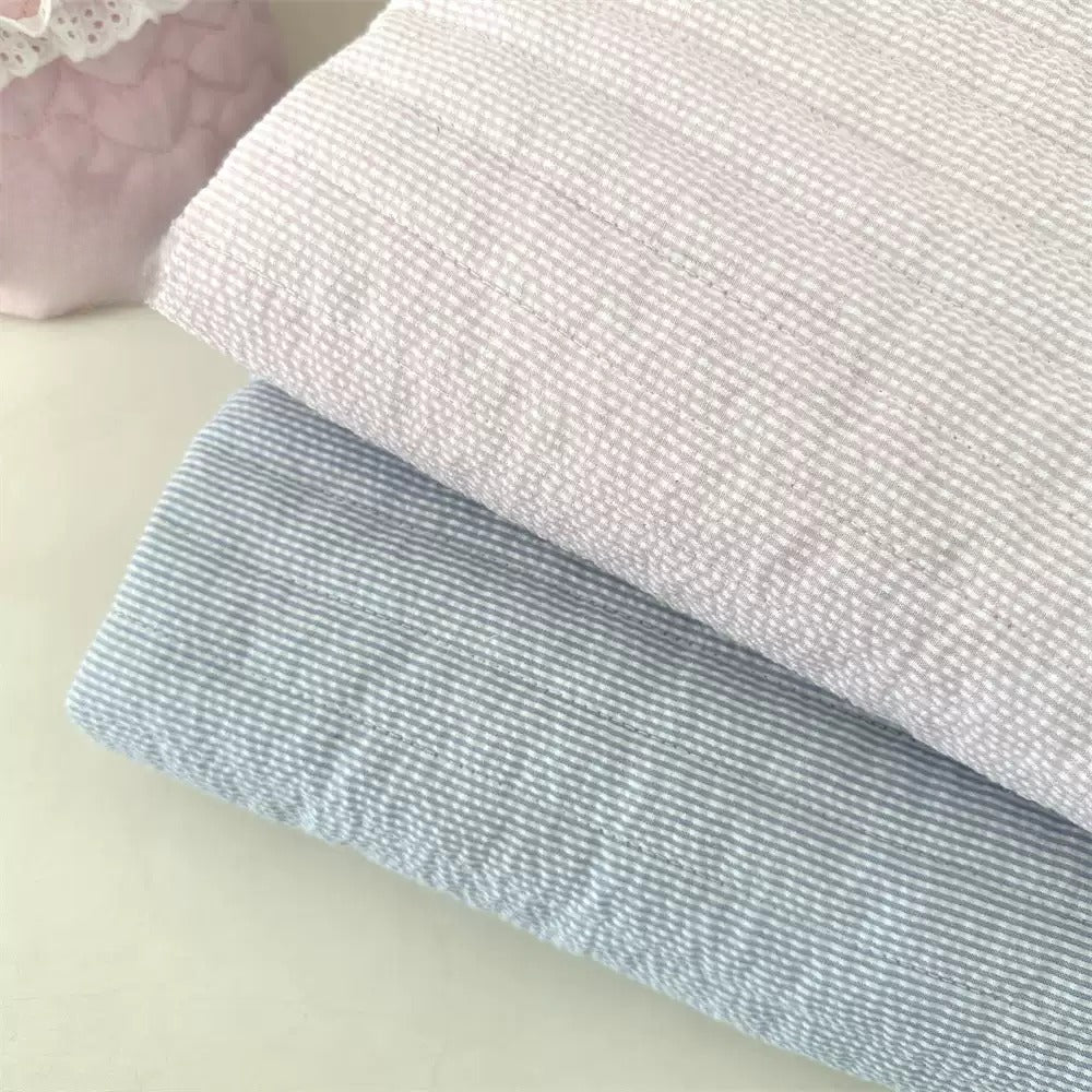 Quilted Polyester Stripe Fabric, for Bags & Pouches