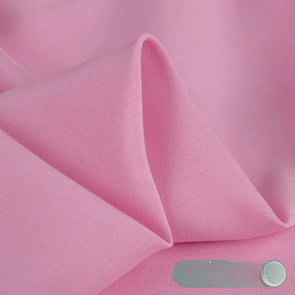 Rayon Fabric, Soft Plain Solid, for Baby Sleepwear, Dresses & Summer Wear - Cherry Pink