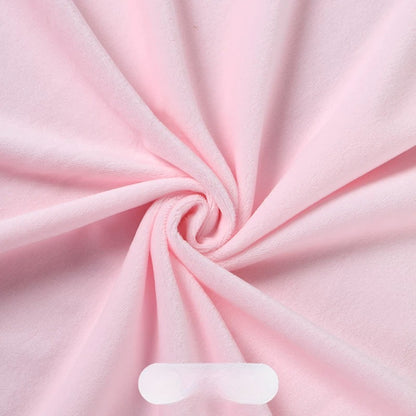 Crystal Velvet Doll Skin Fabric, Short Pile, for Plush Dolls, Toys & Linings - Light Pink