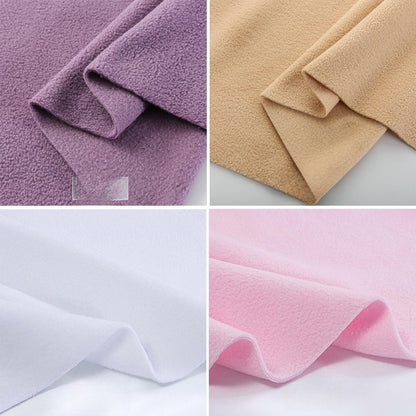 Polar Fleece Fabric, Anti-Pill, 63 in Wide - Taro Purple