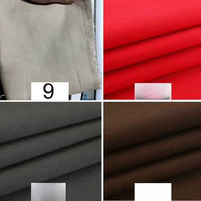Cotton Twill Fabric, for Pants & Jackets - Beige