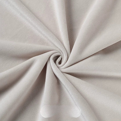 Crystal Velvet Doll Skin Fabric, Short Pile, for Plush Dolls, Toys & Linings - Gray Apricot