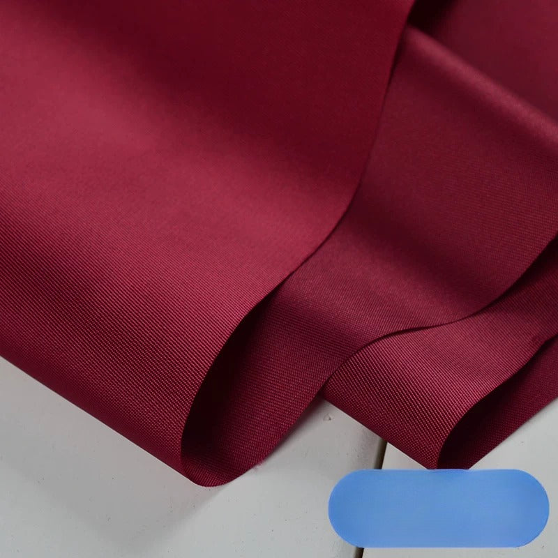 Satin Lining Fabric, Anti-Static, for Suits, Coats, Bags & Linings - Dark Red