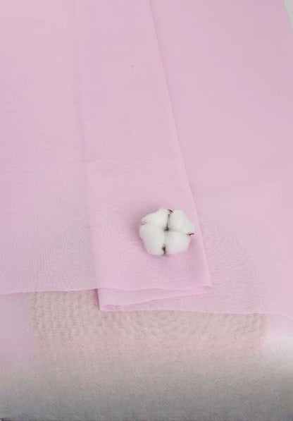 Cotton Lining Fabric, Anti-Static Solid, for Dress, Blouse & Skirt Linings - Pink Purple