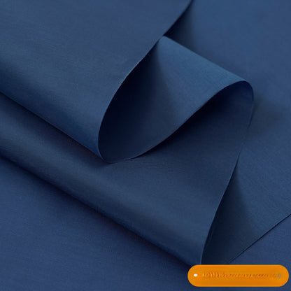 Polyester Taffeta Lining Fabric, Solid, for Suits, Coats & Bags - Navy Blue