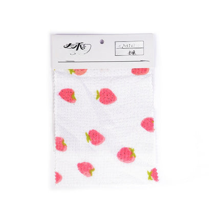 Strawberry Print Gauze Fabric By The Yard | 1 Color, 59" Wide for Hair Accessories & Pet Mats - Strawberry