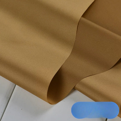 Satin Lining Fabric, Anti-Static, for Suits, Coats, Bags & Linings - Khaki