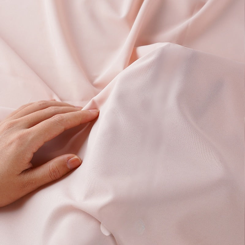 4-Way Stretch Lining Fabric, Solid, for Dress, Skirt & Anti-Exposure Linings - Pink