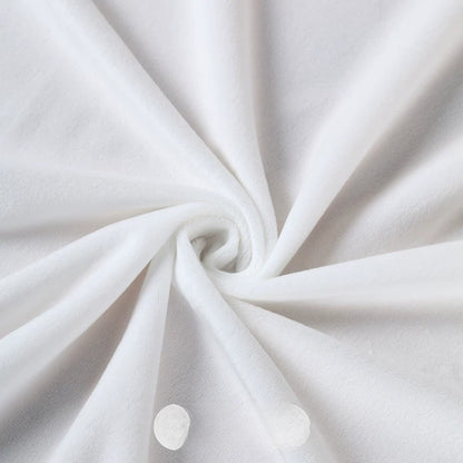 Crystal Velvet Doll Skin Fabric, Short Pile, for Plush Dolls, Toys & Linings - Natural White
