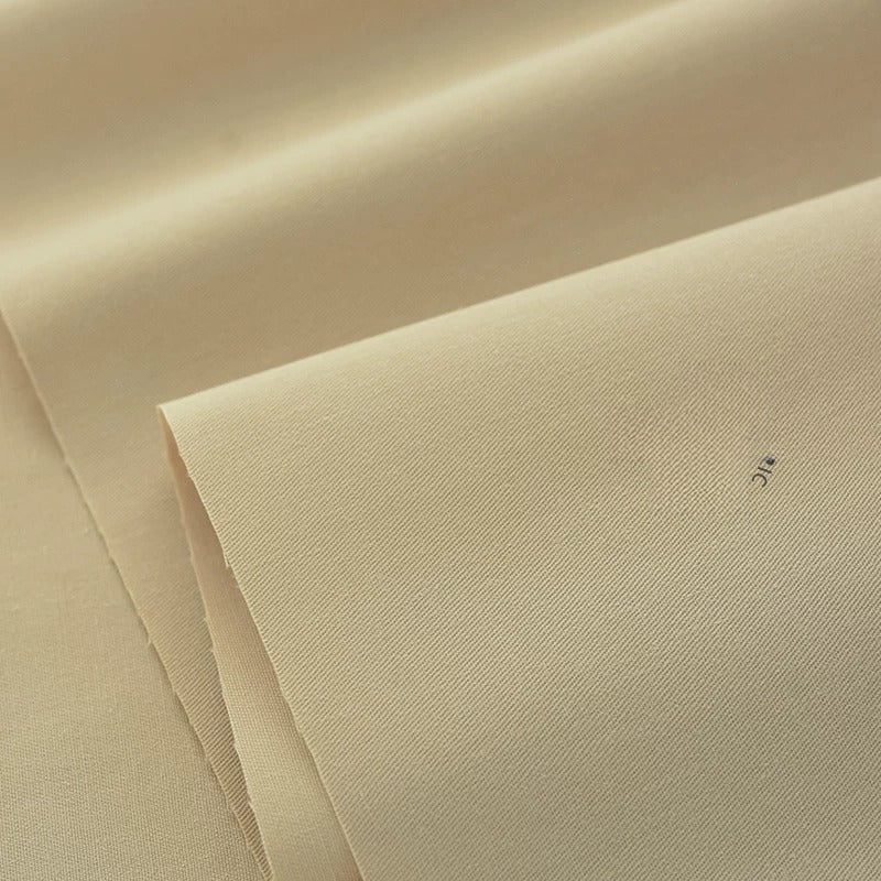 Washed Twill Poplin Fabric, Solid, for Shirts, Dresses & Blouses