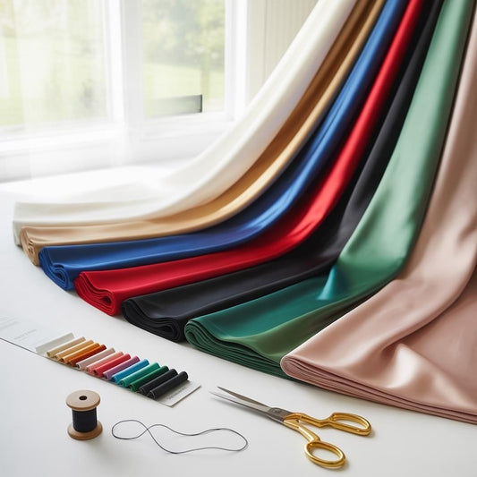 Taffeta Fabric, for Gowns, Drapes & Decor
