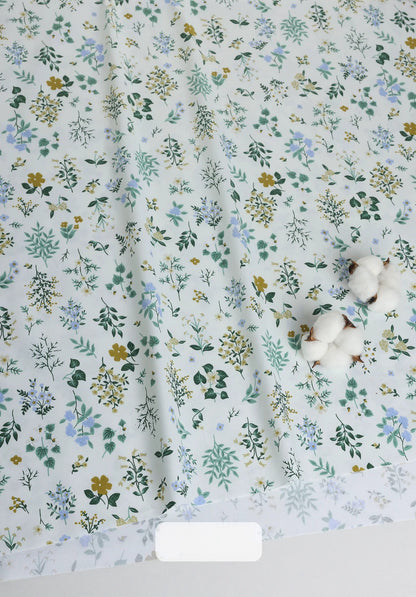 Cotton Fabric, Country Floral Prints, for Dresses, Skirts & Patchwork - Forest Meadow