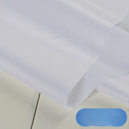 Satin Lining Fabric, Anti-Static, for Suits, Coats, Bags & Linings - Bleached White