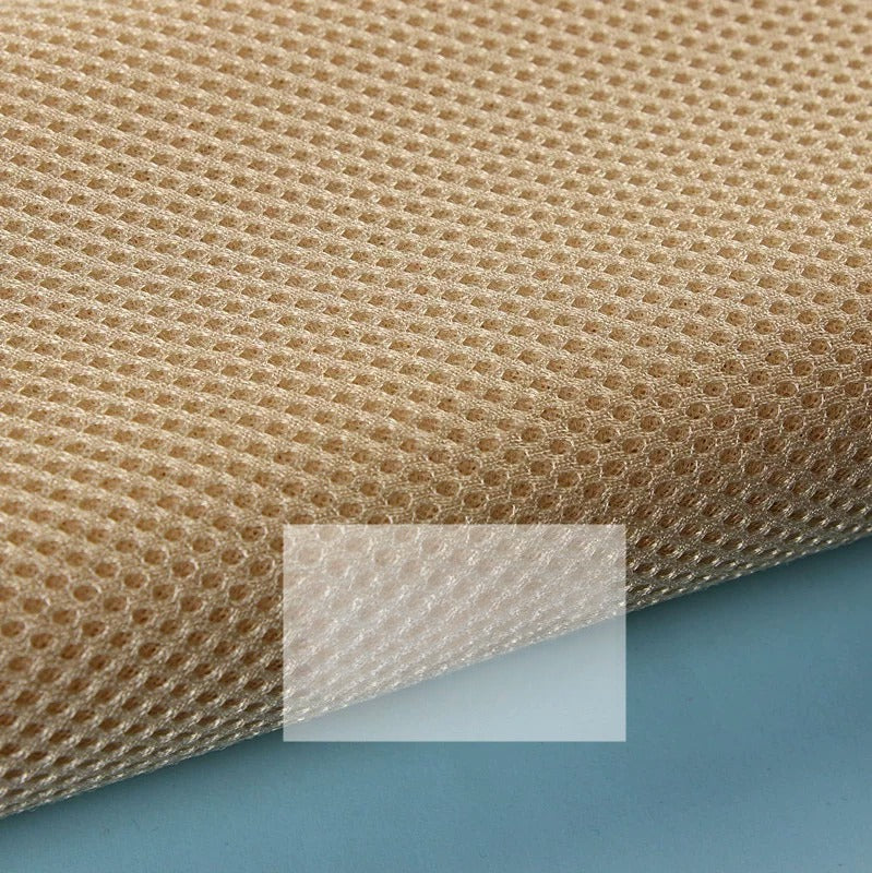 Speaker Grill Mesh Fabric, Acoustic, for Speaker Grilles, Covers & Panels - Cream Yellow